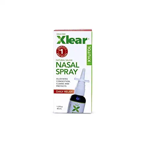 Xlear Natural Saline Nasal Spray with Xylitol, 1.5 fl oz