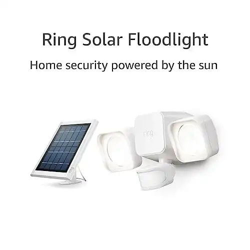 Solar Floodlight | Outdoor Motion-Sensor Security Light