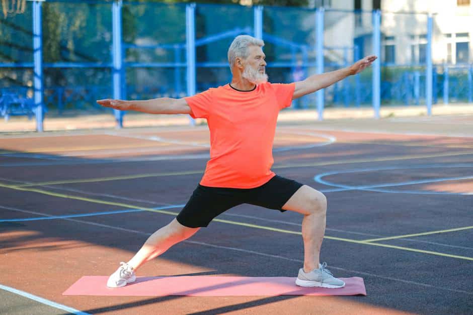 Image depicting seniors engaging in various exercises, promoting active and healthy aging.